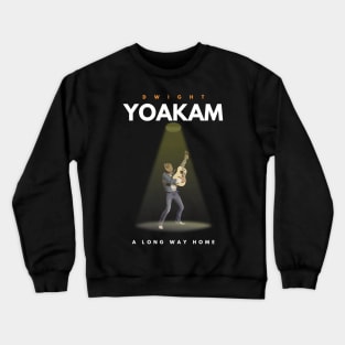 Dwight Yoakam Playing Guitar Crewneck Sweatshirt